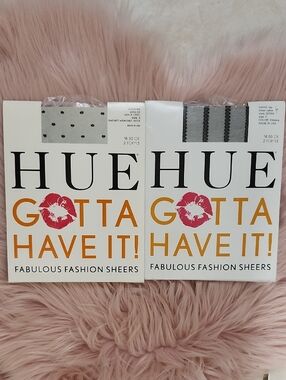 Y2K FIND!! Brand New 2CT BUNDLE HUE "GOT TA HAVE IT" FABULOUS FASHION SHEERS-3